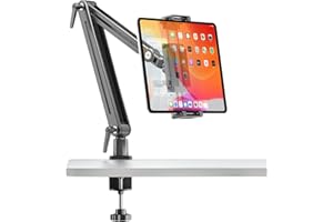 Feising Portable Monitor Stand Desk Mount - Strong Bearing Weight over 5.5lbs, Large Clamp support up to 18.5 inch 360° Rotat
