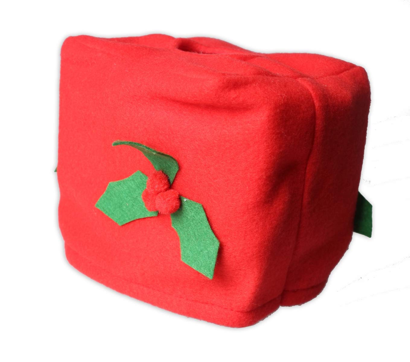 Ohuhu Christmas Santa Toilet Seat Cover, Toilet Paper Box Cover and Rug Set