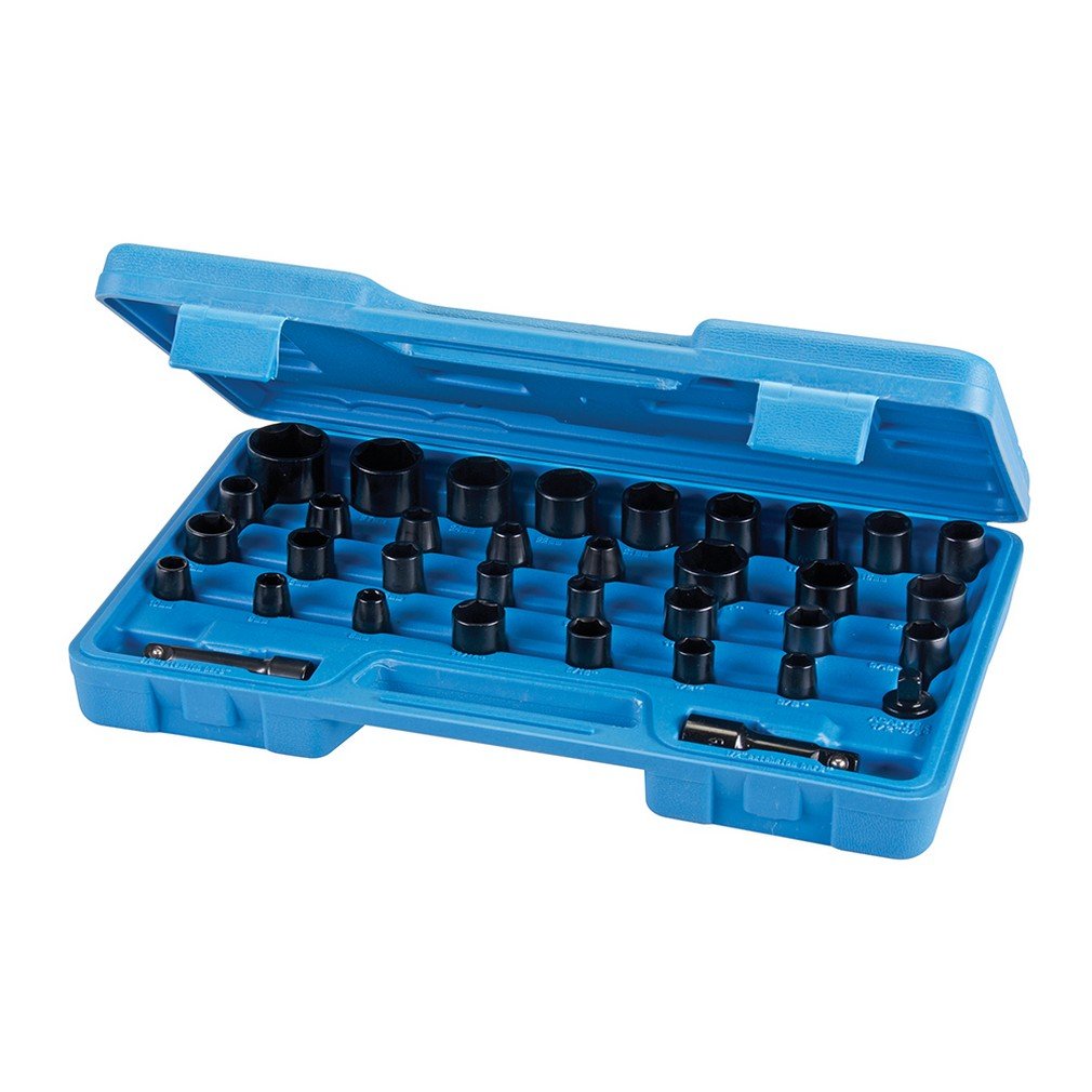 Silverline 633802 Impact Socket Set 35pce 35pce