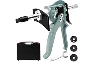 RAMATA 29350 Brake Caliper Piston Rewind Tool, Combination Single Discs Rear Brake Tool Kit Adjustment & Compression for Smooth Brakes