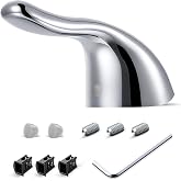 Enhon Lever Handle Kit and Handle Screw Kit (Polished Chrome) | Compatible with American Standard M962160-0020A/030126-0070A, for Single-Handle Pressure Balance Tub and Shower