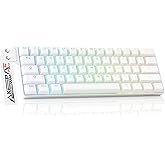 DAREU EK60 HE Hall Effect Magnetic Switch Mechanical Gaming Keyboard 60% | Rapid Trigger,0.01mm RT Accuracy Adjustable,SOCD,8000Hz Polling,Hot Swappable,RGB Backlit,TKL,Wired,for Laptop/PC