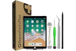 Repair Parts Plus for iPad Pro 12.9 (1st Gen) Screen Replacement LCD Display and Glass Touch Digitizer Premium Kit (12.9", A1584 | A1652) with PCB Board + Tools + Adhesive + QuickStart Guide - Black