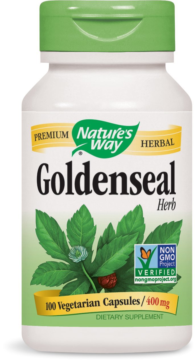 Nature's Way Goldenseal Herb Capsules, 400 mg, 100Count Amazon.co.uk Business, Industry & Science