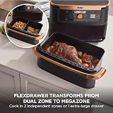 Ninja Foodi FlexDrawer Air Fryer Dual Zone 10.4L 7-in-1 AF500UKCP view 3