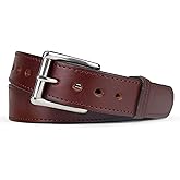Daltech Force Steel Core Reinforced Leather Gun Belt - Thick Heavy Duty Concealed Carry CCW EDC Belt