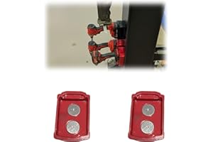 Vivid Totes Magnetic Battery Base Compatible with Milwaukee M18 Battery Base,Base Cover with High‑Strength for Secure Mountin