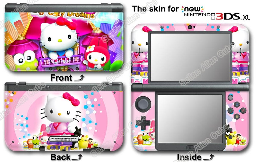 Hello Kitty Pink Cute Skin Vinyl Sticker Cover Decal 2 for