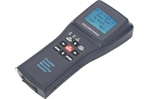 Pet Microchip Scanner, Handheld Microchip Tag Reader Low Frequency 60000 Records Animal Tag Scanner with LCD Screen Rechargea