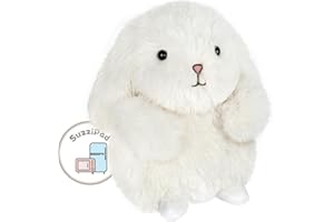 Bunny Stuffed Animal, Microwavable Heating pad for Anxiety Relief, Rabbit Plush for Bedtime, Cuddle, Companion, Warmer plushi