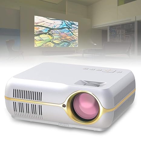 ALWAYZZ Proyector de Video HD LED DH-A10B Proyector de Cine en ...