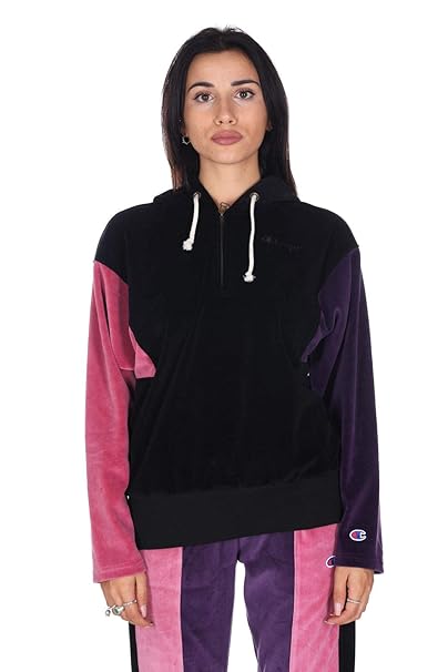 champion felpa nera donna