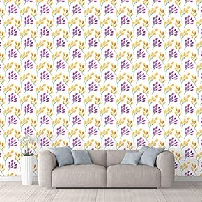 Wall Mural Beautiful Pattern Colorful Texture Removable Self-Adhesive Large Wallpaper - 66x96 inches