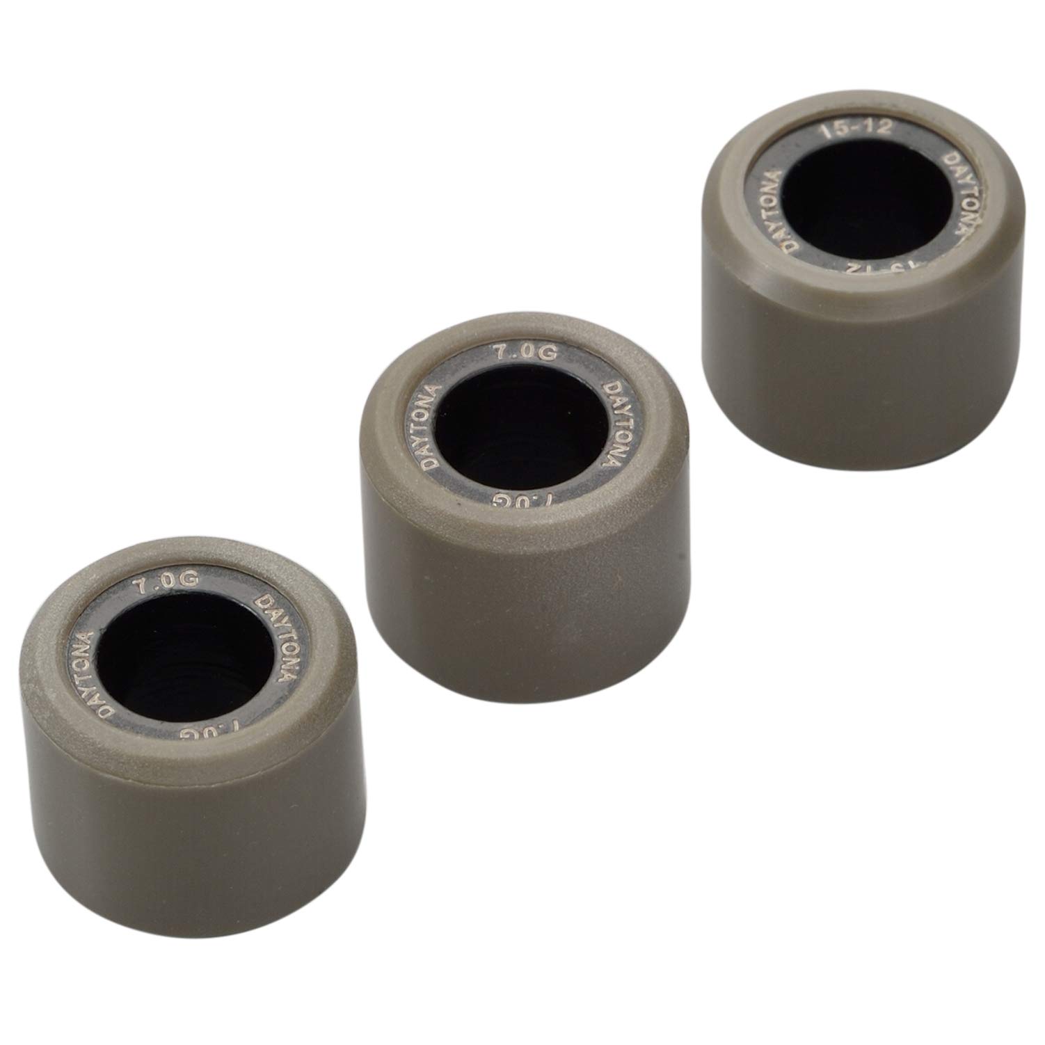 デイトナ(Daytona) バイク用 DWR ウエイトローラー φ15×12mm 7.0g 方向指定なし 3個セット 90455商品画像
