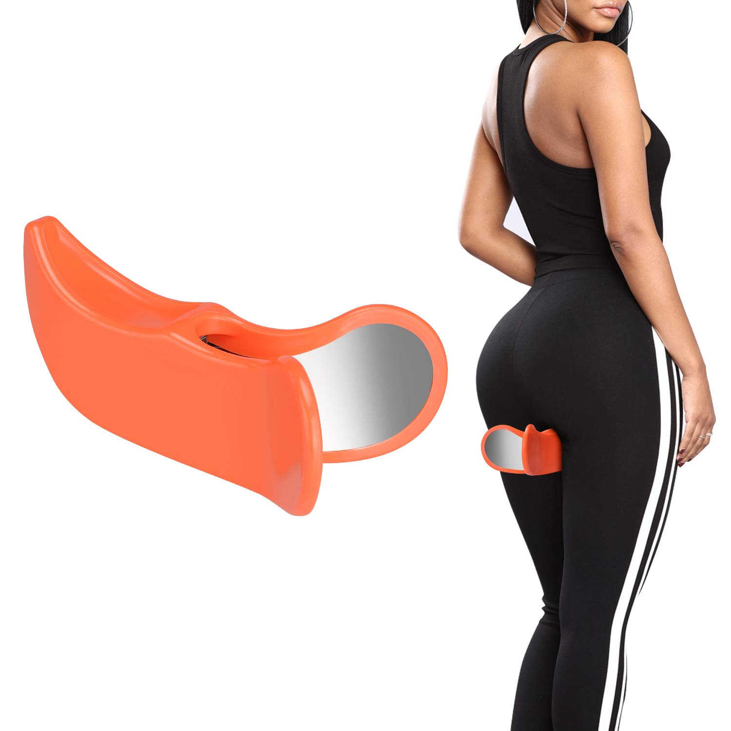 Podazz Super Kegel Exerciser Pelgrip Pelvis Floor Muscle Medial Exerciser,Hip Muscle&Inner Thigh Trainer,Correction Beautiful Buttocks for Women (Orange)