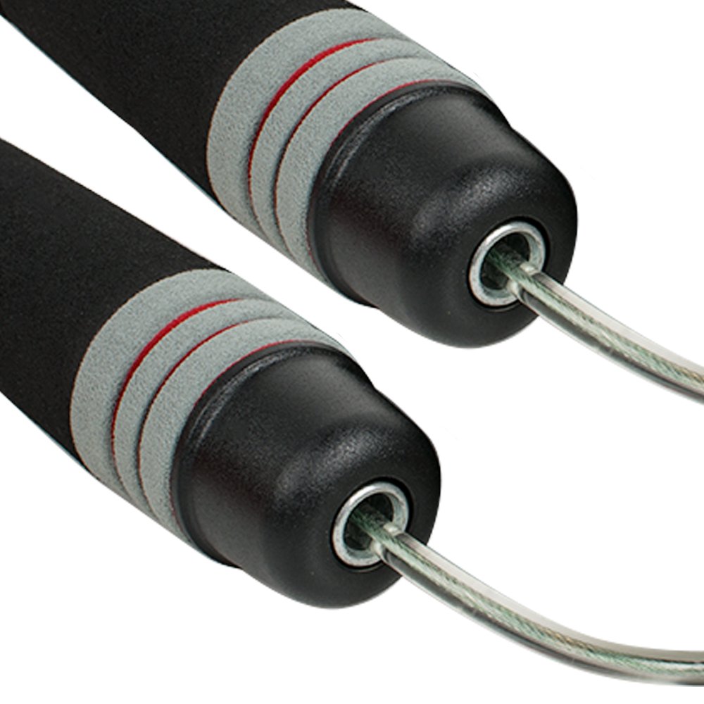 Pevor Soft Foam Handles Adjustable Speed Jump Rope Best for Boxing MMA Fitness Training and Daily Exercise