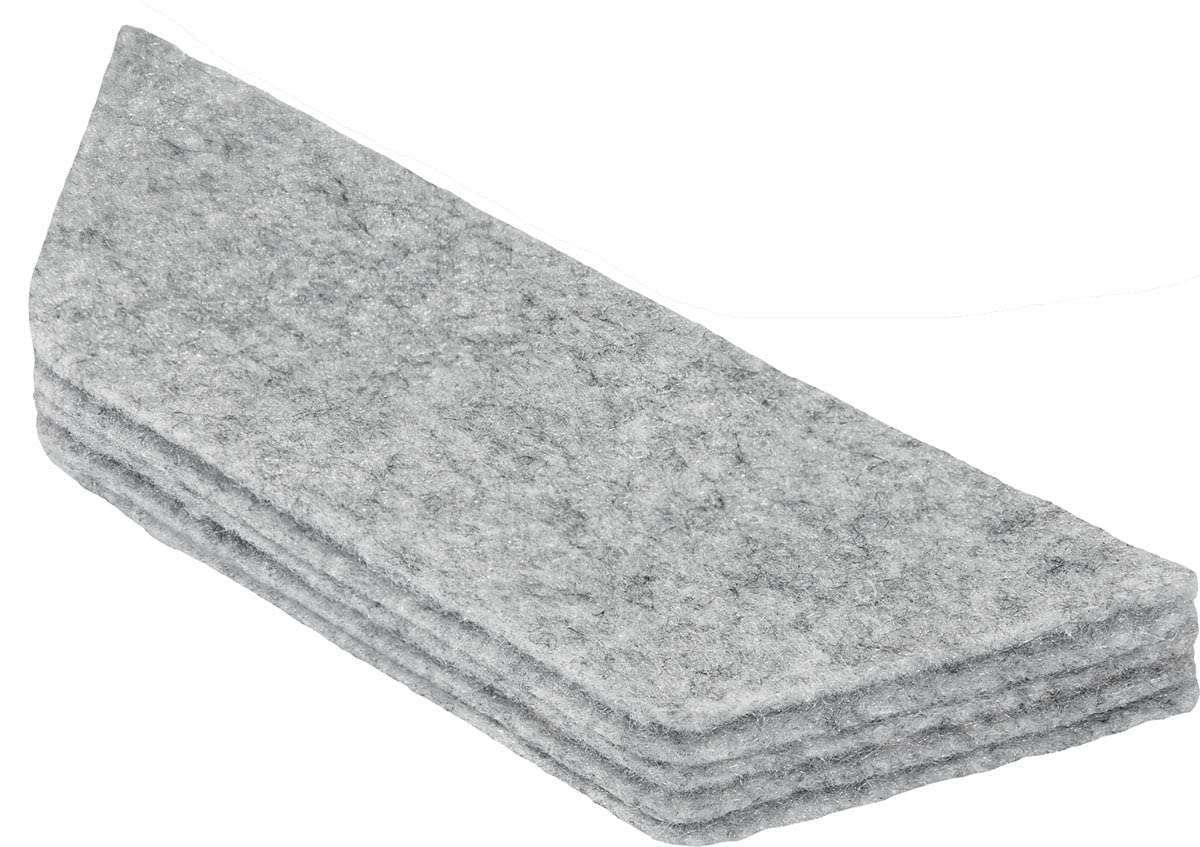 Nobo Whiteboard Eraser Refill Pads, Pak of 10, Dry Wipe Surfaces, 1905326