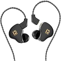 KBEAR KS1 Earphones in Ear Monitor Super Bass Boost Wired Earbuds, Crystal Clear Sound IEM Headphones, High Resolution Noise 