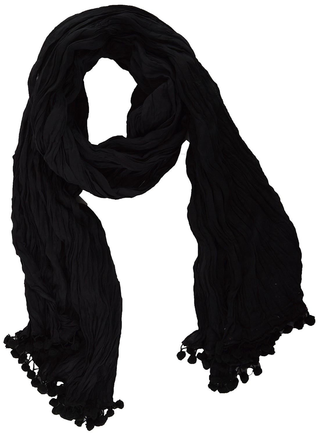 solid color 2.25 meter pure cotton dupatta (pack of 1) - free size