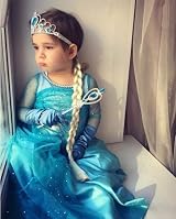 URAQT Princess Dress Up Accessories Set Crown Wand Earring Girls Party Cosplay view 7