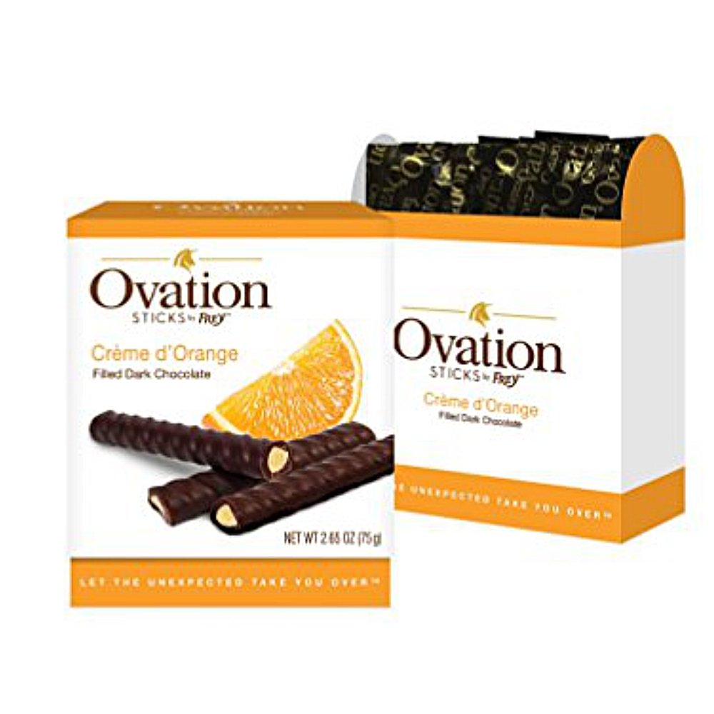HERSHEY'S OVATION Sticks, Dark Chocolate Mint Candy Sticks
