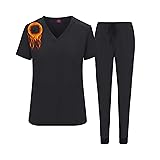 M&M SCRUBS Women's Essential Jogger Scrub Set