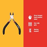 Amtech B3180 Mini Side Cutting Pliers - Spring Loaded view 3