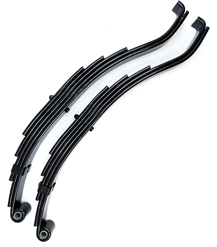 LIBRA 3-Leaf Slipper Spring Set For 1500 Lb Trailer Axle – 750 Lbs Capacity Per Spring (Set Of 1)