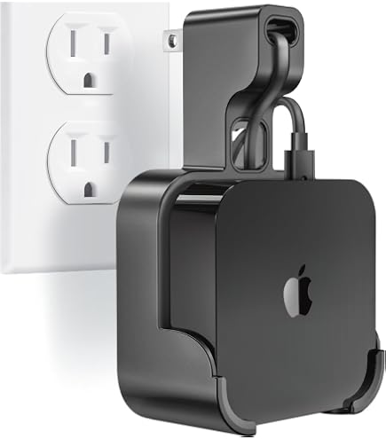 Shinar Supporto in metallo compatibile con Dell Mini PC staffa di