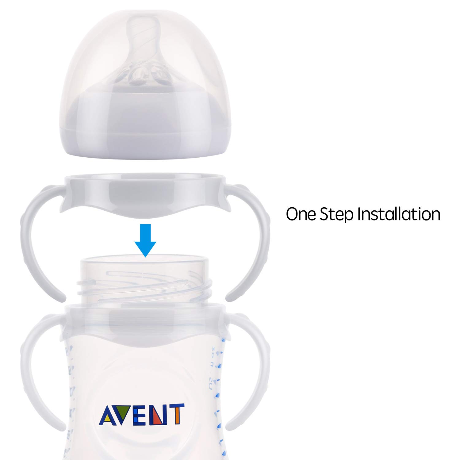 avent bottle handles
