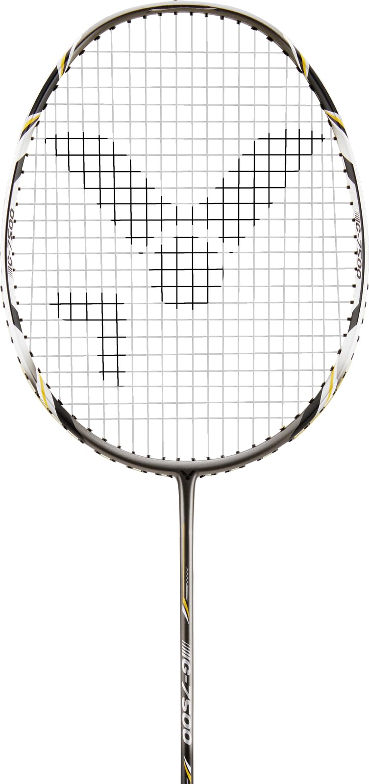 VICTOR G-7500 Badminton Racket – Lightweight & Durable Carbon Graphite Racket with Inner Waves Technology – Ideal for Improving Players & Competitive Sports