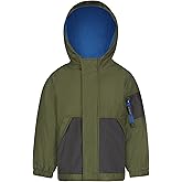 OSHKOSH B'GOSH boys Midweight Jersey Lined Hooded Jacket With Zipper Pocket