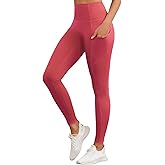 AegisChic Compression No Front Seam Leggings for Women Tummy Control High Waisted Buttery Soft Yoga Pants