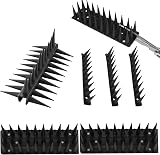 ASelected 5m Bird Spikes Anti Climb Fence Wall Deterrent Black view 3