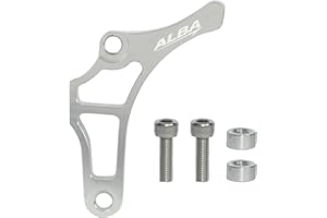 ALBA RACING Compatible with Yamaha YFZ 450 Case Saver Silver (2004-2009/2012-2013)