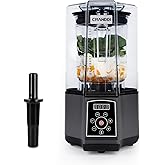 CRANDDI Commercial Smart Blender, 1500W, 4 Functions for Smoothies, Juices, Self Cleaning and DIY Function, Countertop Blende