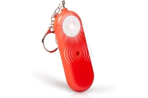 MtMinn Personal Safety Alarm for Women - 130dB Self Defense Keychains Siren Whistle, Replaceable Battery with SOS LED Strobe Light - Emergency Security Safe Protection Devices for Kids Elderly