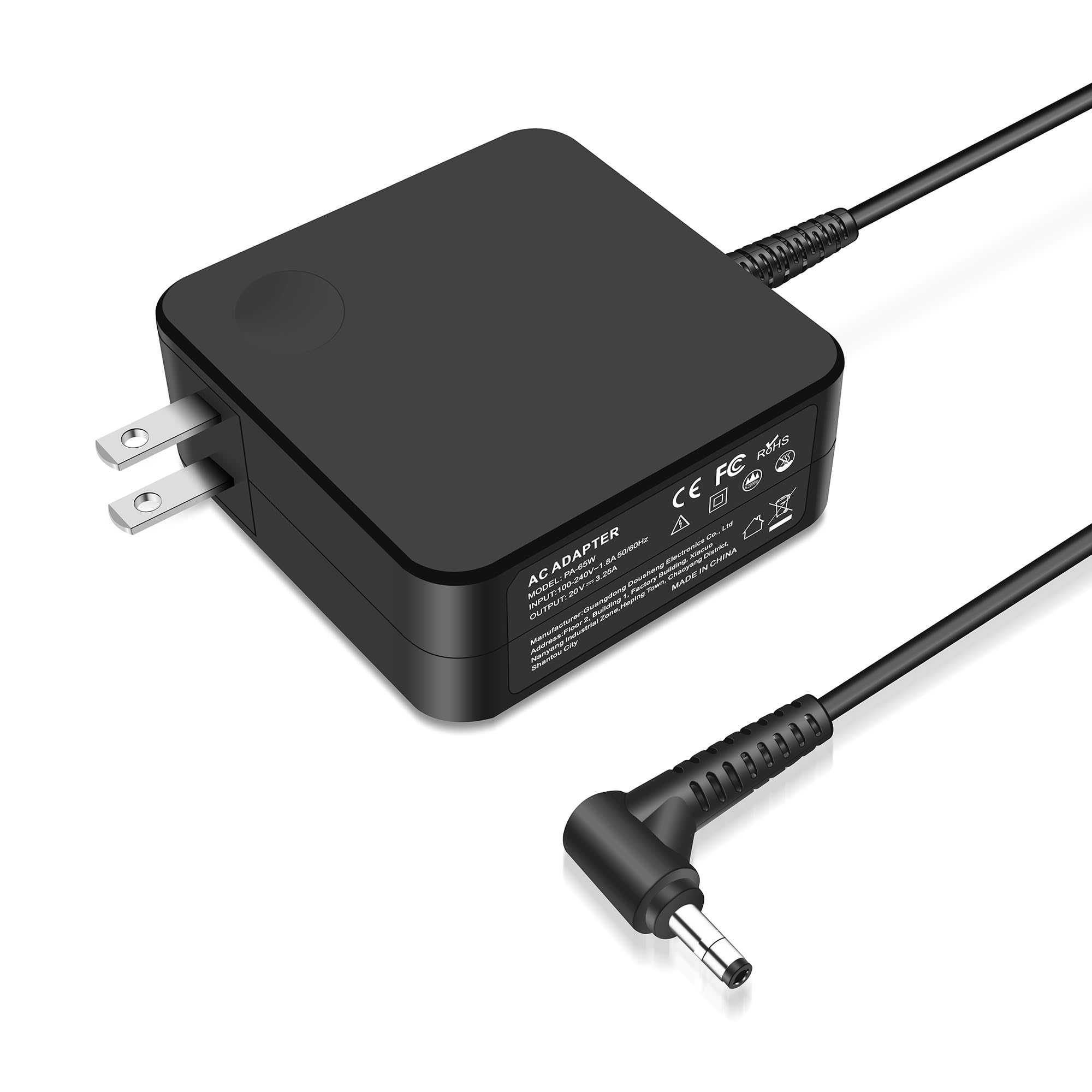 Photo 1 of 65W Laptop Charger Compatible with Lenovo ideaPad 3 330-14 330-15 330-17 330s-14 330s-15 S340 S145 S540 100s 110 310 320 510s V14 V15 Flex 5 14 15 14IWL Yoga 510-15