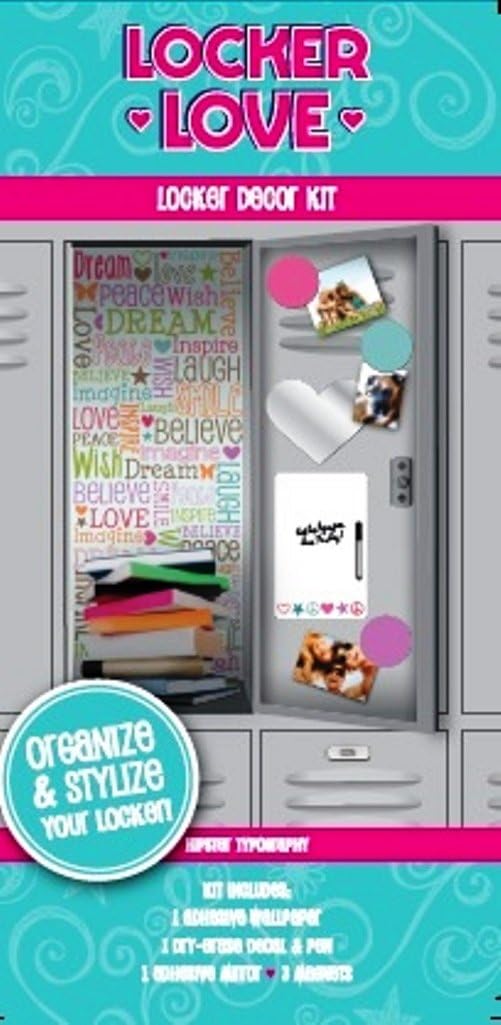 Lot 26 Studio Locker Decorating Kit, Hipster