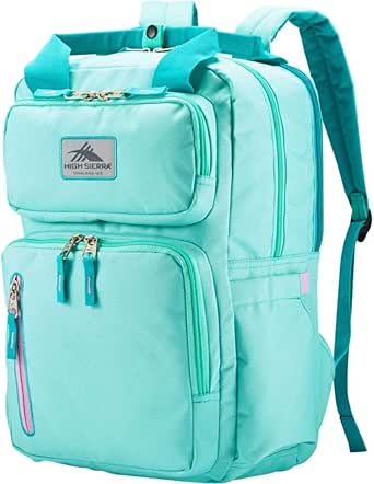 high sierra turquoise backpack