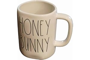 Rae Dunn Honey Bunny ceramic coffee mug. Spring/Easter Coffee, Tea cup/mug.