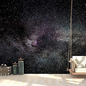 Wall Mural Starry Sky Removable Self-Adhesive Large Wallpaper - 66x96 inches