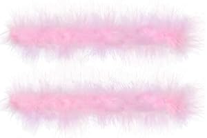 Cooluckday 2Pcs Women's Feather Slap Bracelets Watch Patting Circle Slap Ring Wrist Decoration Cuff Sleeves Slap Bangle