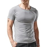 Wiekose Mens Short Sleeves T-Shirts Crew-Neck(1pack, 2pack, 3pack)