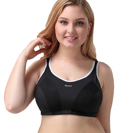  Womend Plus Size Sports Bra Underwear Amydong