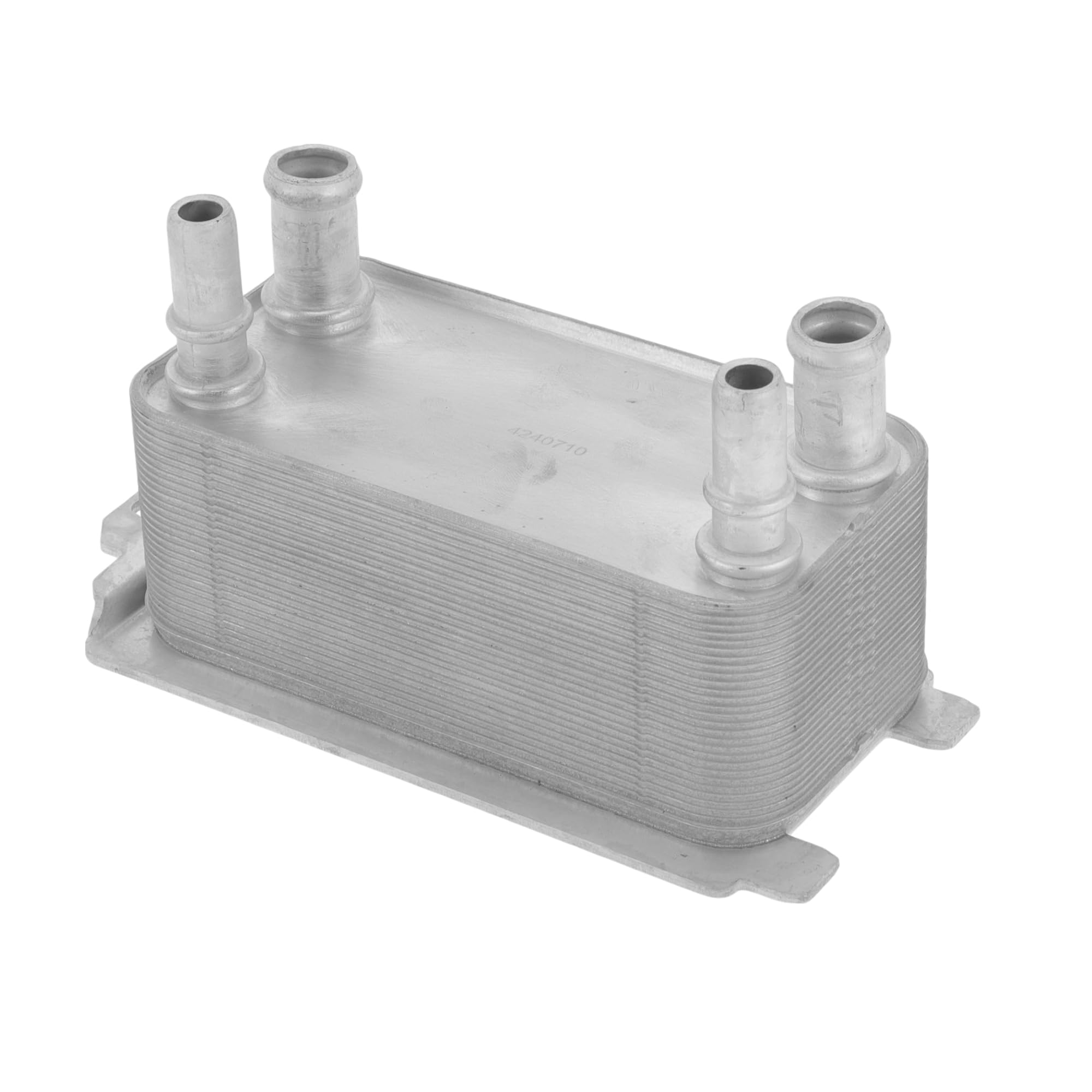 Photo 1 of HEROFFIX 1 Pc Engine Oil Cooler for Land Rover Range Rover for Land Rover Discovery Trans Cooler No.AW837A095AA Silver Tone Aluminum Alloy