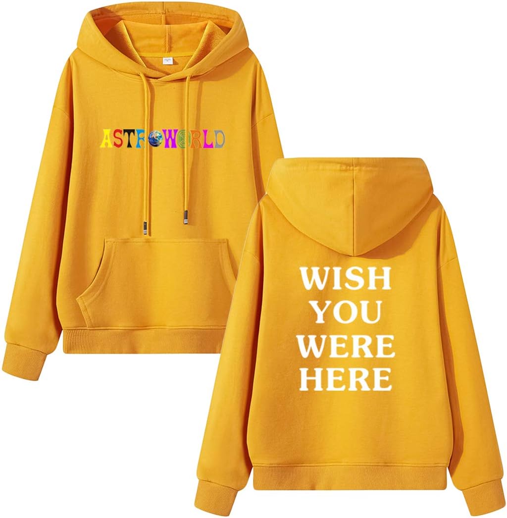 Travis Scott Astroworld Hoodie Sweatshirt Kpop Print Plus Size Pullover Harajuku Hip Hop Unisex Men Women Hoodies