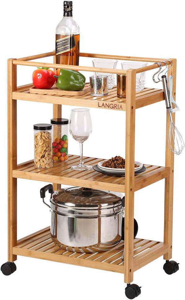 Best Kitchen Cart Wood Small