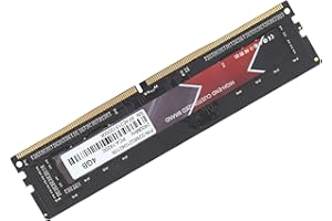 Vikye DDR4 RAM High Performance 16GB PC4‑19200 Desktop Memory for AcerAsus PCs, Aluminum Alloy Material (4GB)