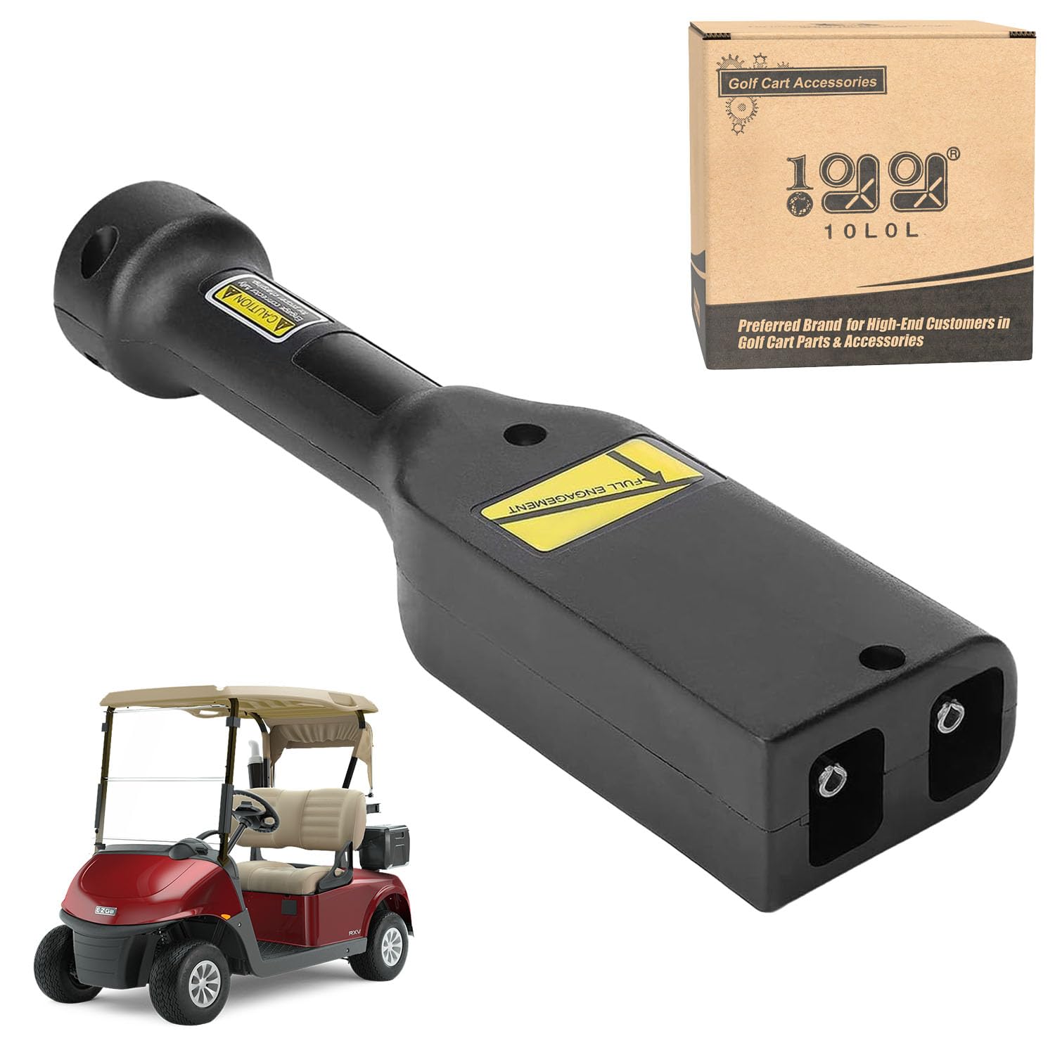 Photo 1 of 10L0L 36 Volt Powerwise Charger Handle Plug for EZGO TXT & Medalist PDS/DCS 1996-up Golf Cart, OEM# 73345-G01 73345G01